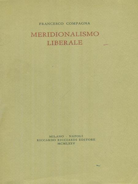 Meridionalismo liberale