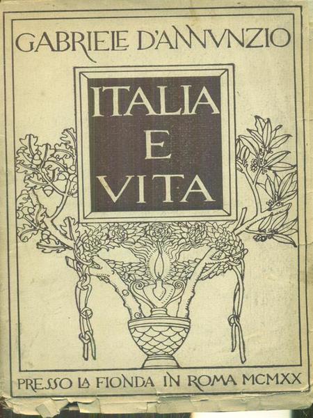 Italia e Vita - con dedica all'autore
