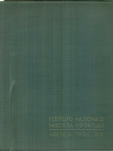 Agenda 1936 Anno XIV - E.F.