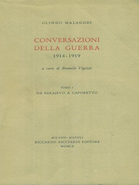 Conversazioni sulla guerra 2vv