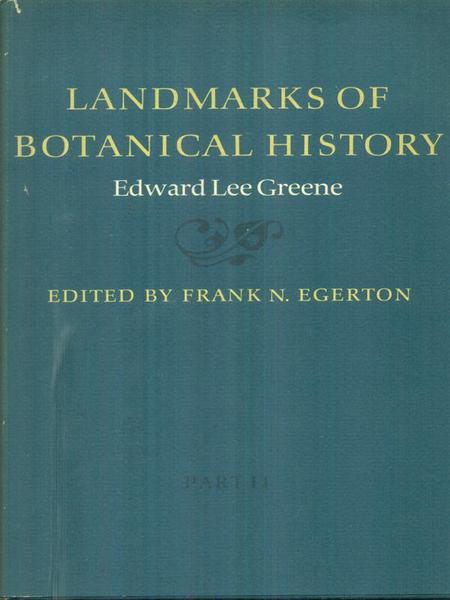Landmarks of botanical history 2vv