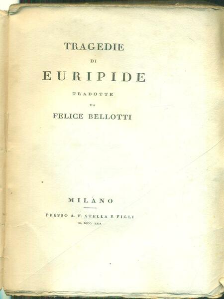 Tragedie di Euripide