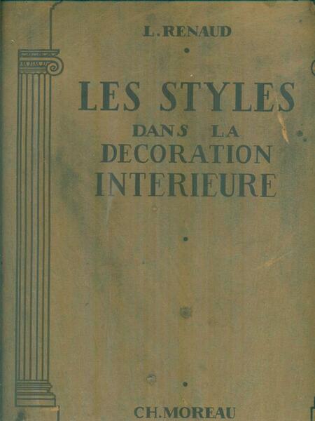 Les styles dans la decoration interieure