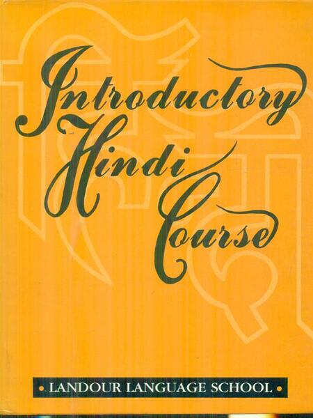 Introduction to hindi course