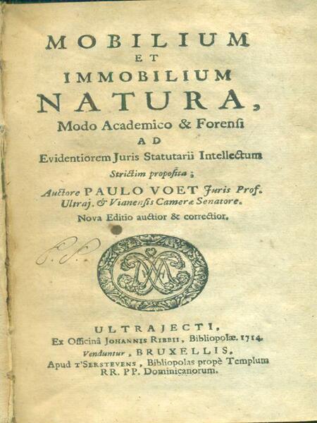 Mobilium et immobilium natura