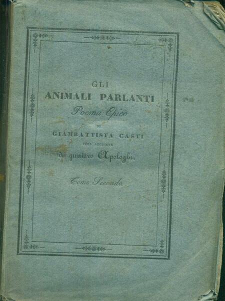 Gli animali parlanti 2vv
