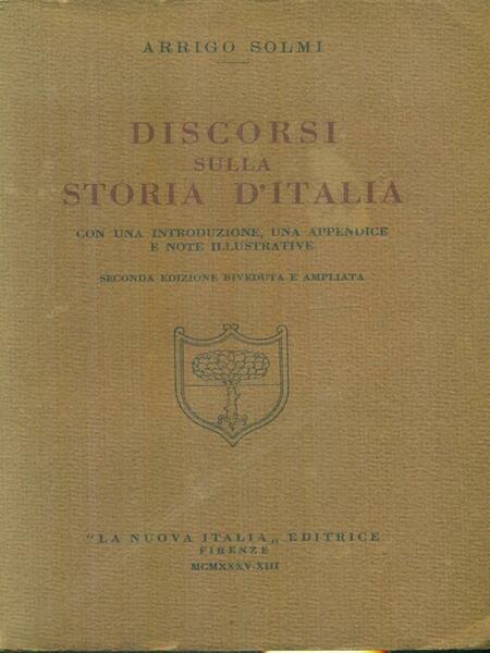 Discorsi sulla storia d'Italia