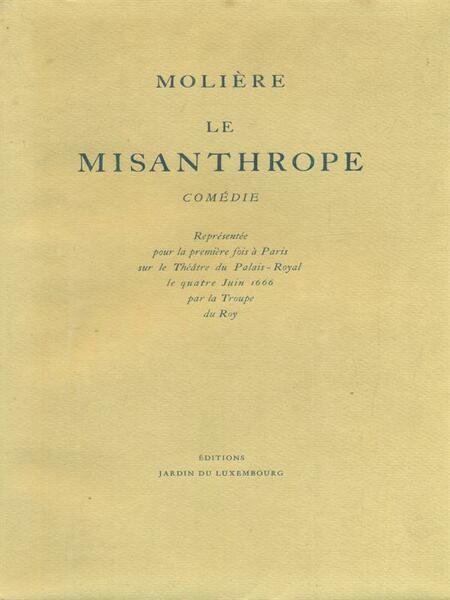 Le misanthrope