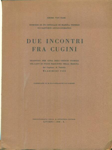 Due incontri fra cugini