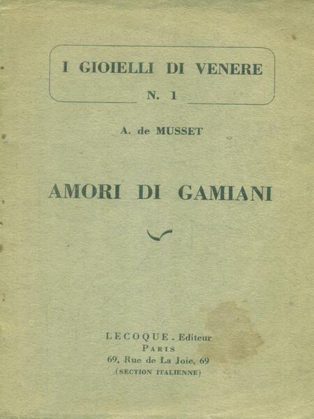 Amori di Gamiani
