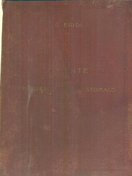 Atlante chirurgia dello stomaco