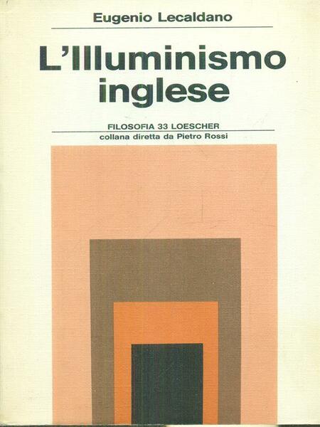 L'illuminismo inglese