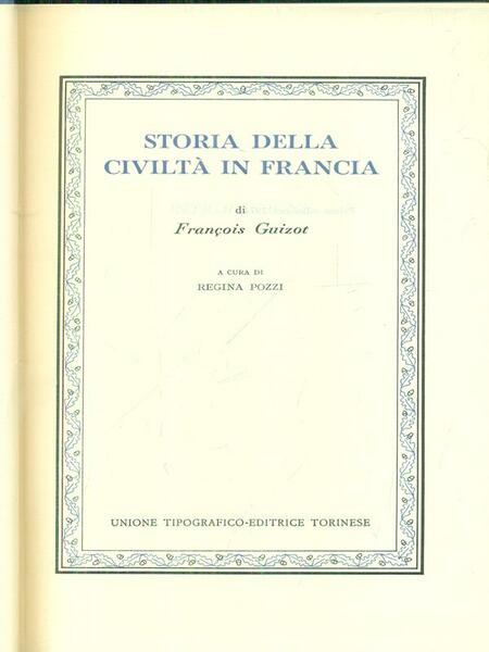 Storia della civilta' in Francia
