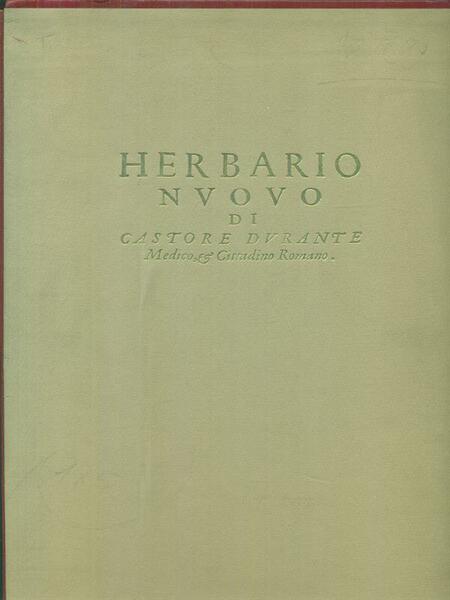 Herbario nuovo