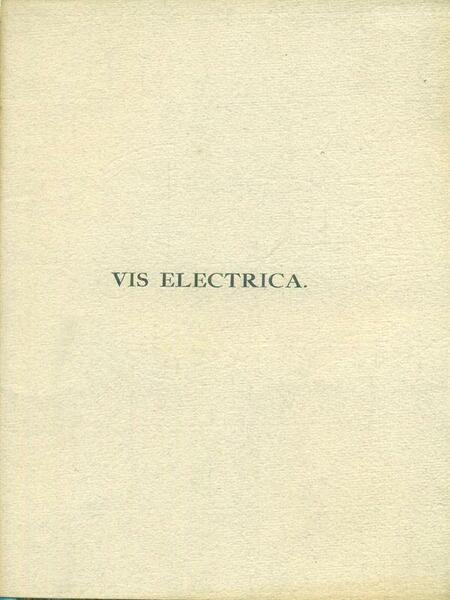 Vis electrica