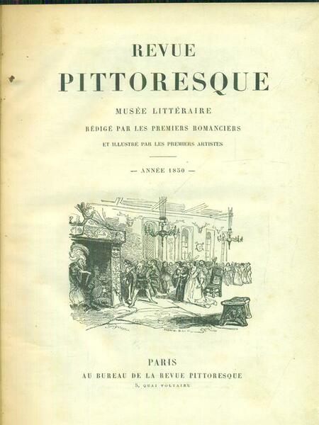 Revue pittoresque 1850