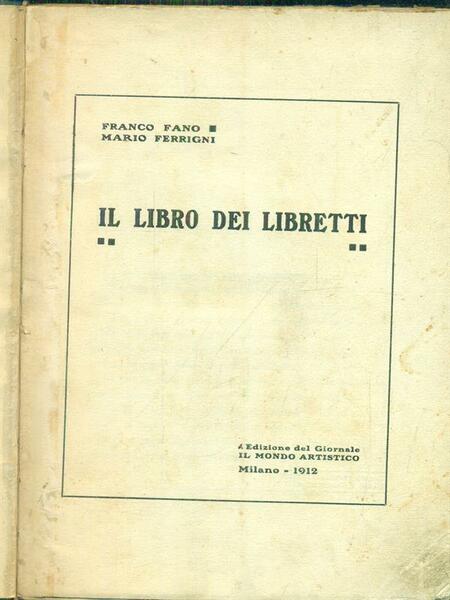 Il libro dei libretti