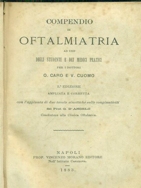 Compendio di oftalmiatria