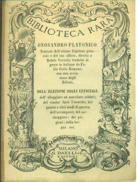 Onosandro platonico