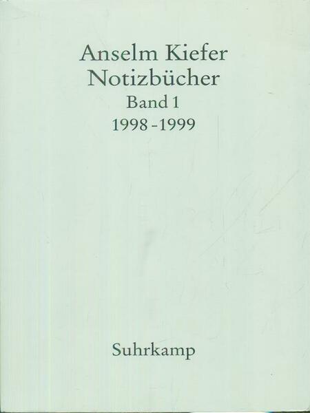 Notizbucher band 1 1998-1999