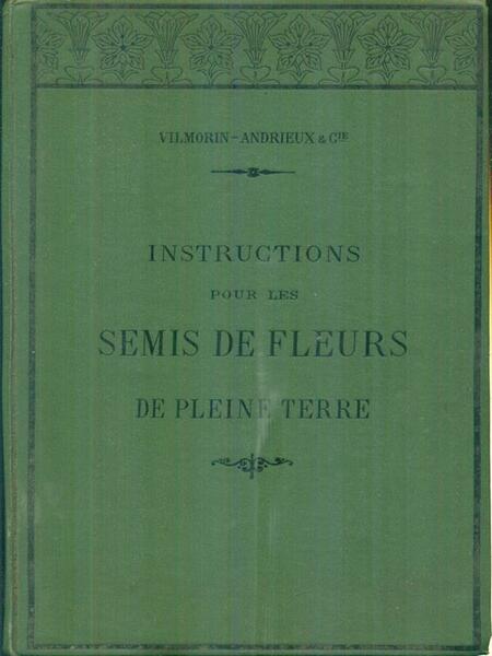 Instructions pour les semis de fleures en plein terre