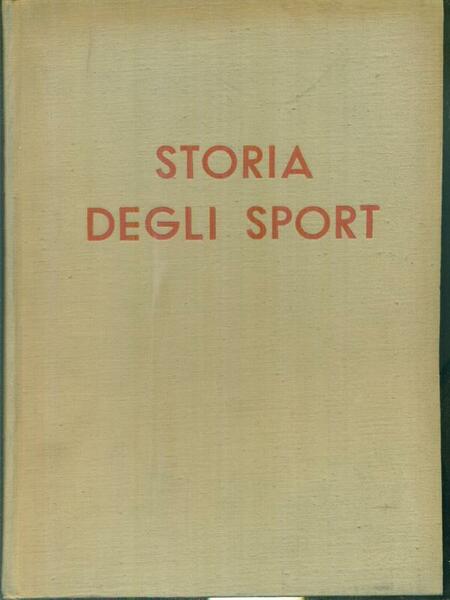 Storia degli sport 3vv