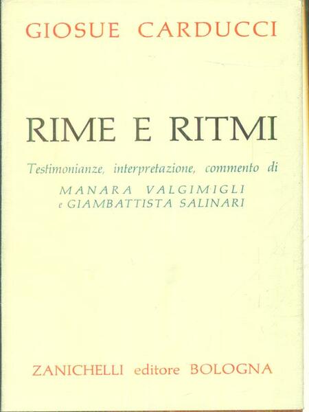 Rime e ritmi