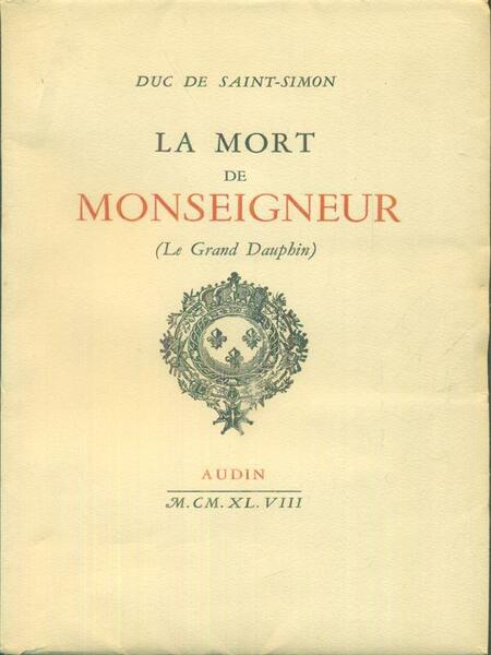 La mort de Monseigneur