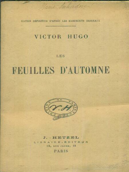 Les feuilles d'automne