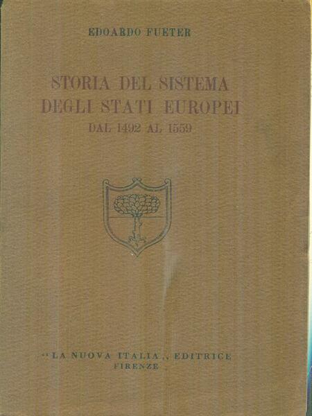 Storia del sistema degli Stati Europei dal 1492 al 1559