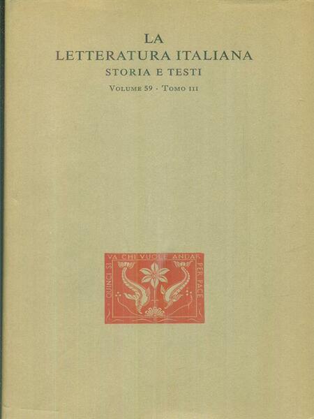 Memorialisti dell'ottocento tomo III.