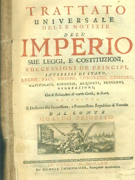 Trattato universale delle notizie dell'imperio