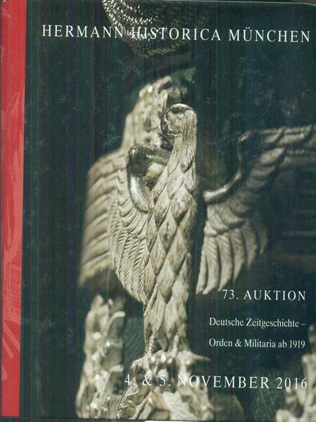 Hermann Historica Munchen 73 auktion 4-5 november 2016
