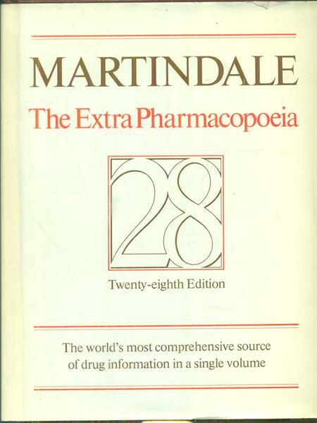 Martindale the extrapharmacopoeia