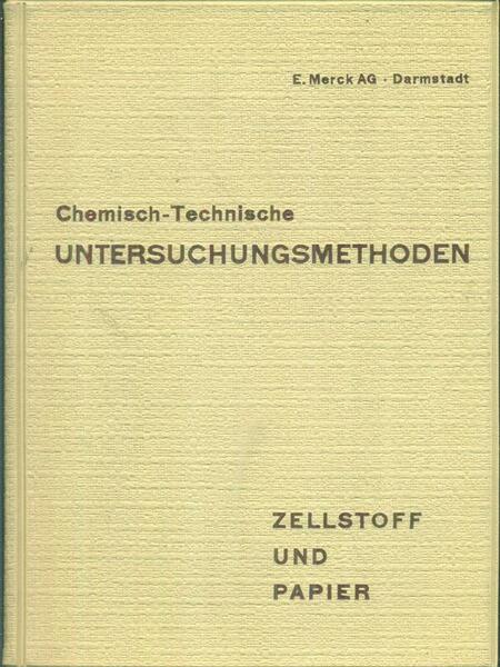 Untersuchungsmethoden Zellstoff und Papier