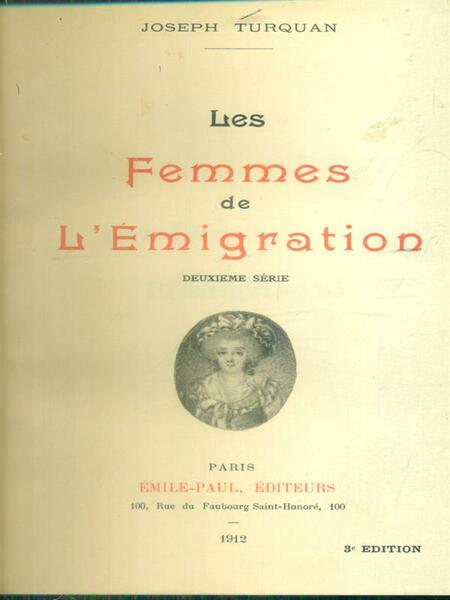 Les femmes de l'emigration 2vv