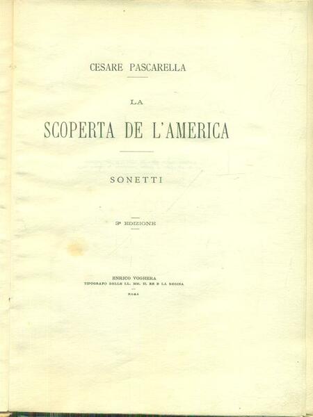 La scoperta de l'America