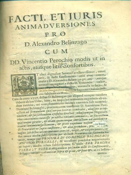 Raccolta di sentenze e manoscritti