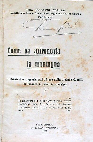 Come va affrontata la montagna