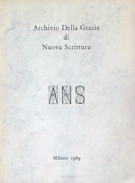 Archivio Della Grazia di Nuova Scrittura