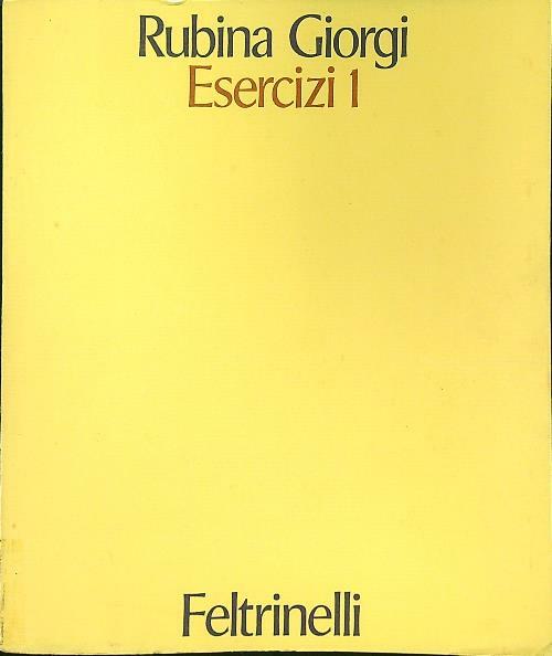 Esercizi 1