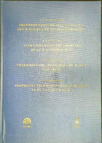 Thermodynamische eigenschaften des wassers und des wasserdampfes