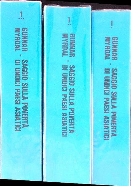 Saggio sulla poverta' di undici paesi Asiatici 3 vv