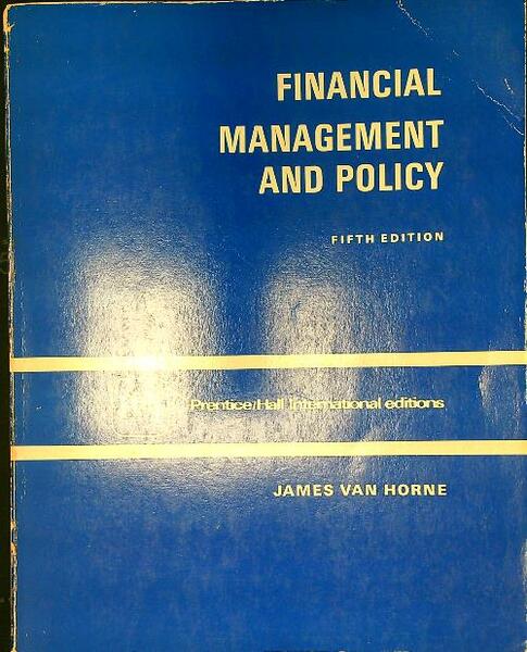 Financial management and policy