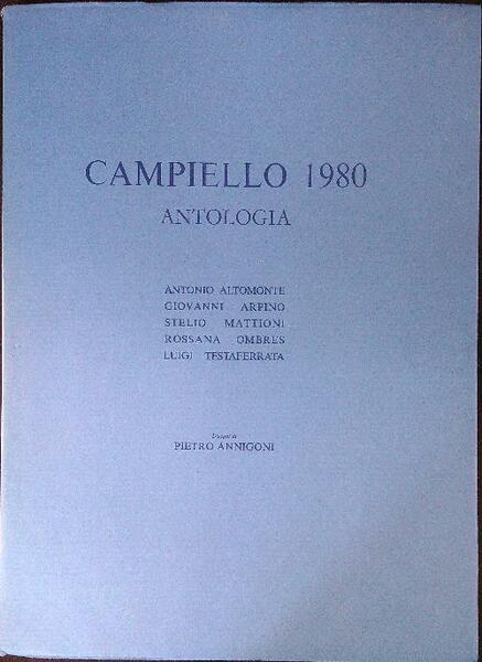 Antologia del Campiello 1980