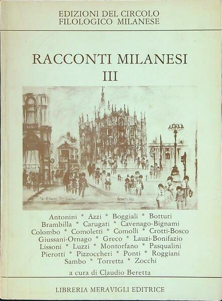 Racconti Milanesi III