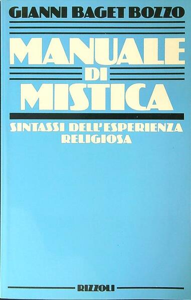 Manuale di mistica