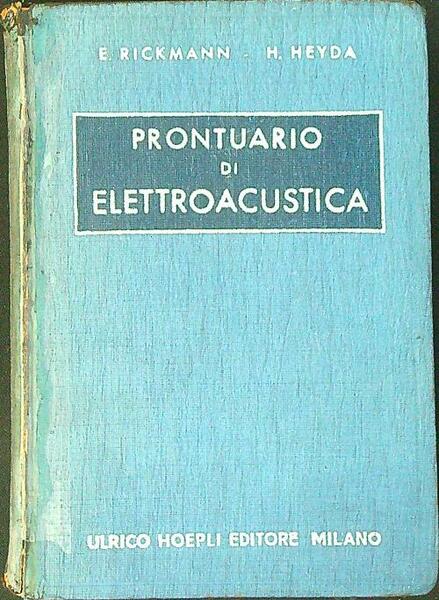 Prontuario di elettroacustica