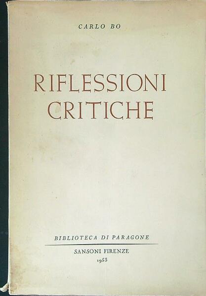 Riflessioni critiche