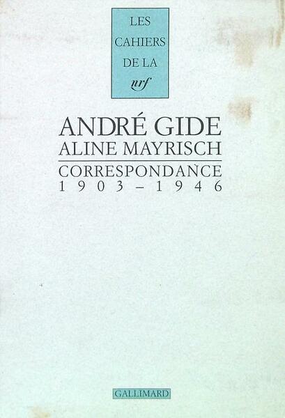 Correspondance 1903-1946